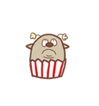 ポップコーンシカ（個別スタンプ：13）