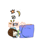 陰キャでもLINEじゃイキる ゆみこちゃん（個別スタンプ：22）