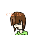 陰キャでもLINEじゃイキる ゆみこちゃん（個別スタンプ：29）