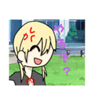 陰キャでもLINEじゃイキる ゆみこちゃん（個別スタンプ：32）