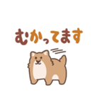 ふさふさコヨーテ（でか文字）（個別スタンプ：40）