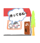 ファミリーの日常 手書き①（個別スタンプ：21）