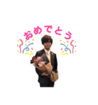 田山です。真顔です。（個別スタンプ：7）
