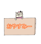 日常ことば。バーバ。（個別スタンプ：13）