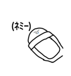 透けてる白玉くん2(増量バージョン)（個別スタンプ：25）