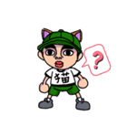 猫男のラインスタンプの日々+α（個別スタンプ：9）