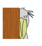 好きすぎるハシビロコウ（個別スタンプ：25）