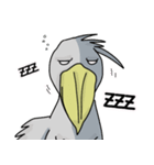 好きすぎるハシビロコウ（個別スタンプ：33）