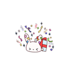 もちうさ 1（個別スタンプ：7）