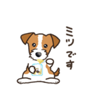 Terrier テリア Ver2 (ダジャレ・死語)（個別スタンプ：4）