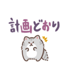 ふさふさメインクーン（でか文字）（個別スタンプ：29）