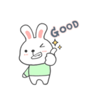 ナナ かわいいうさぎの（個別スタンプ：3）