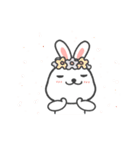 ナナ かわいいうさぎの（個別スタンプ：40）