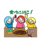 焼肉に行きたい3人組（個別スタンプ：23）