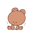 クマったクマくん（個別スタンプ：3）