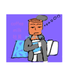 coffee milk 社員（個別スタンプ：5）