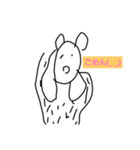 へたかわ動物スタンプ（個別スタンプ：4）