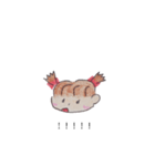 びっくり！女の子（個別スタンプ：7）