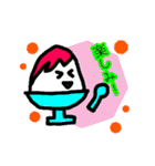 かき氷さん 夏のスタンプ（個別スタンプ：16）