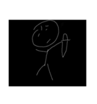 類似棒人間（個別スタンプ：9）