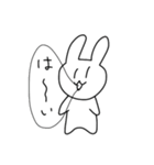 ぷりんちゃんのうさぎすたんぷ（個別スタンプ：10）