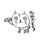 猫藤ねこ太のペン落書き（個別スタンプ：11）