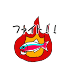 すいそう生物の日常スタンプ（個別スタンプ：7）