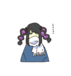 カクオとナヤミ（個別スタンプ：8）