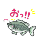 ギルねっこちゃん＆バスねっこちゃん(猫魚)（個別スタンプ：25）