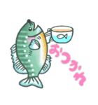 ギルねっこちゃん＆バスねっこちゃん(猫魚)（個別スタンプ：36）