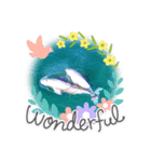 Wild dolphin スナメリ1 by DRONE（個別スタンプ：5）