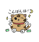 毎日を笑顔にする とらねこスタンプ！（個別スタンプ：11）