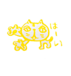 猫藤ねこ太のクレヨン落書き（個別スタンプ：34）