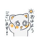 ねこちゃんとピヨ（個別スタンプ：1）