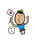 よっちさんのあいさつスタンプ（個別スタンプ：7）