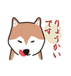 犬のワンザブロウ（個別スタンプ：3）