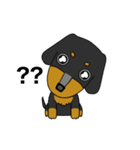 みんな大好きダックス！スタンプ（個別スタンプ：4）
