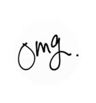 omg. ごちゃごちゃ（個別スタンプ：4）
