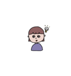 かわいいボブ子 2（個別スタンプ：9）