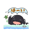 クジラのゴンちゃん✿日常スタンプ（個別スタンプ：3）