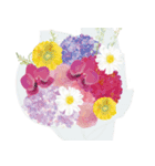 花を送って（個別スタンプ：1）