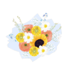 花を送って（個別スタンプ：17）