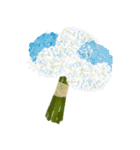 花を送って（個別スタンプ：25）
