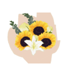 花を送って（個別スタンプ：34）