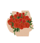 花を送って（個別スタンプ：36）