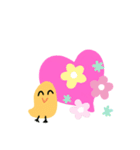 ひよこのキーちゃんとrose（個別スタンプ：29）