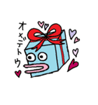 キモかわいいマイペースな半魚人（個別スタンプ：36）