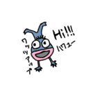 キモかわいいマイペースな半魚人（個別スタンプ：40）