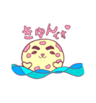 カラフルまゆごまさん（個別スタンプ：4）