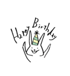 ぴょんきち、イラストになる（個別スタンプ：32）